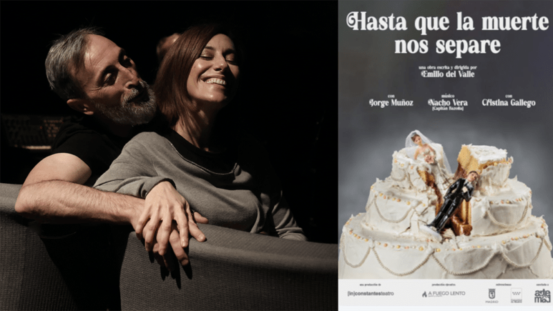 Sentimientos a flor de piel con el estreno en la Comunitat de la comedia “Hasta que la muerte nos separe” y el recital poético de Miguel Gane