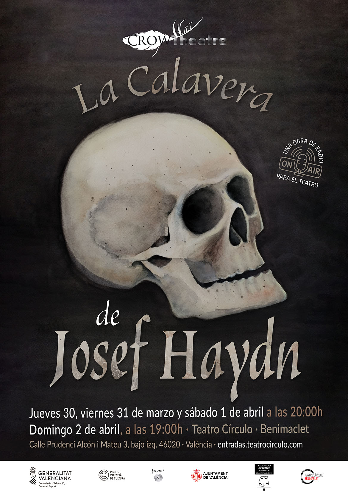 “LA CALAVERA DE JOSEF HAYDN” LLEGA AL TEATRO CÍRCULO