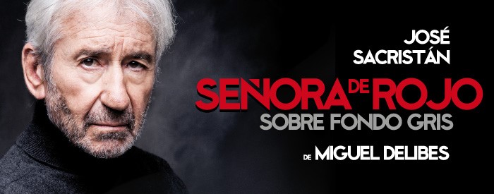 José Sacristán vuelve a Valencia con ‘Señora de rojo sobre fondo gris’