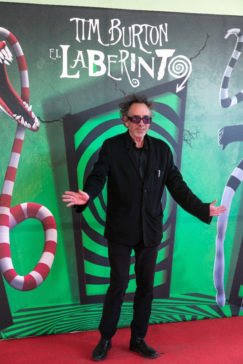 Tim Burton El Laberinto comienza su gira mundial con primera parada en París