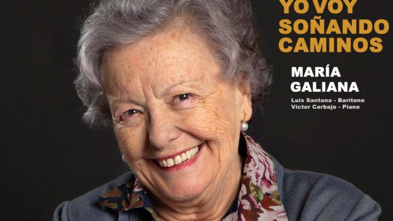 María Galiana protagoniza “YO VOY SOÑANDO CAMINOS”