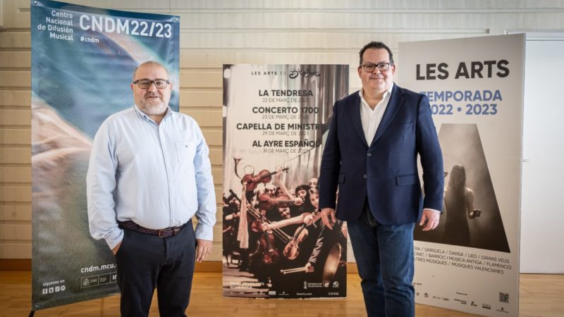 Les Arts, en colaboración con el Centro Nacional de Difusión Musical, dedica el mes de marzo al Barroco