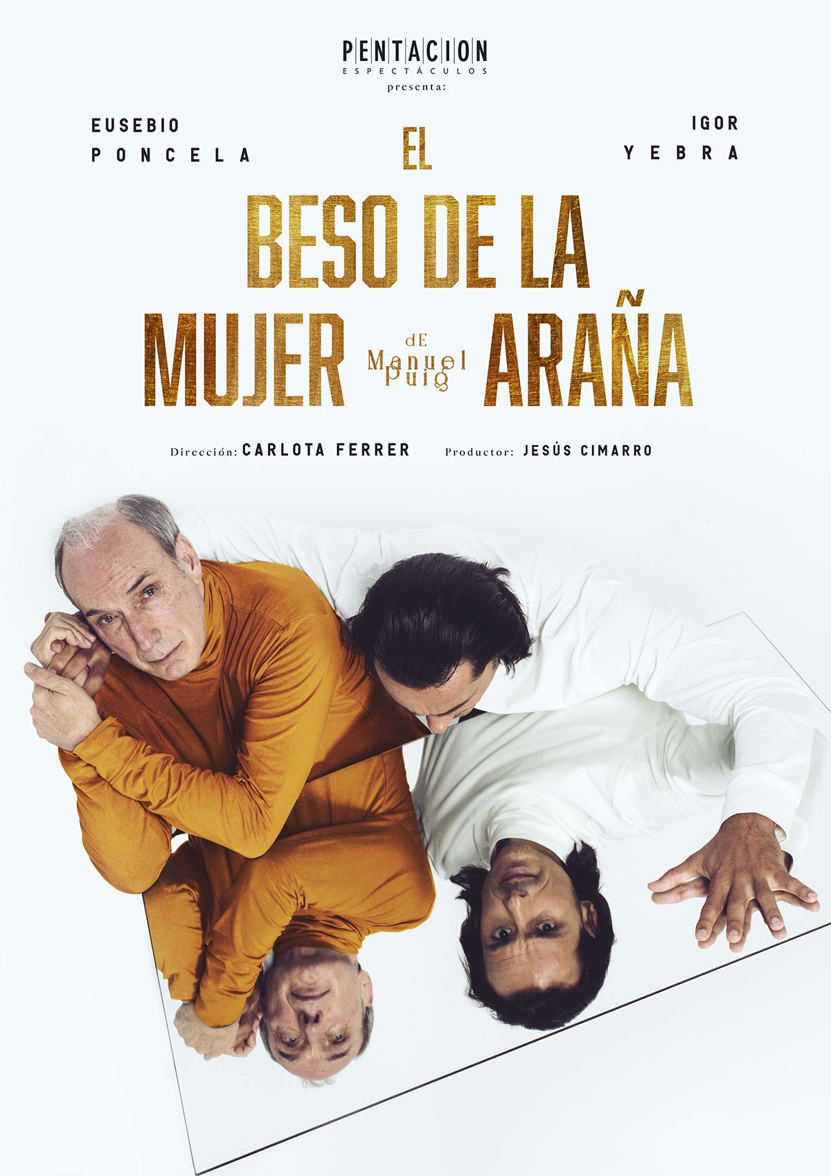 ‘El beso de la mujer araña’ llega a Torrent interpretada por Eusebio Poncela e Igor Yebra bajo la dirección de Carlota Ferrer