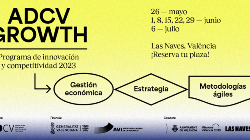 El diseño refuerza su capacidad innovadora y competitiva con el programa ADCV Growth