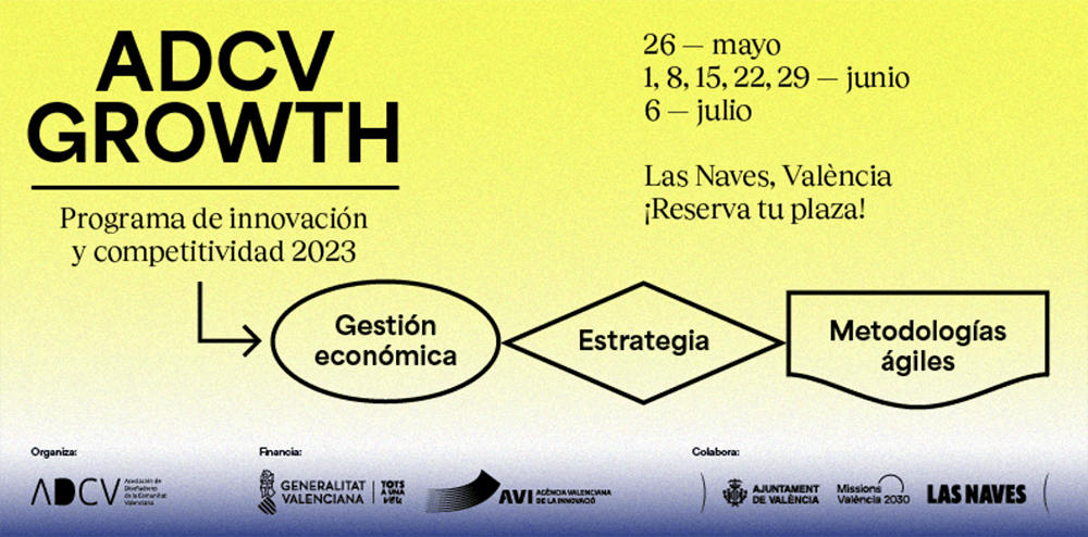 El diseño refuerza su capacidad innovadora y competitiva con el programa ADCV Growth