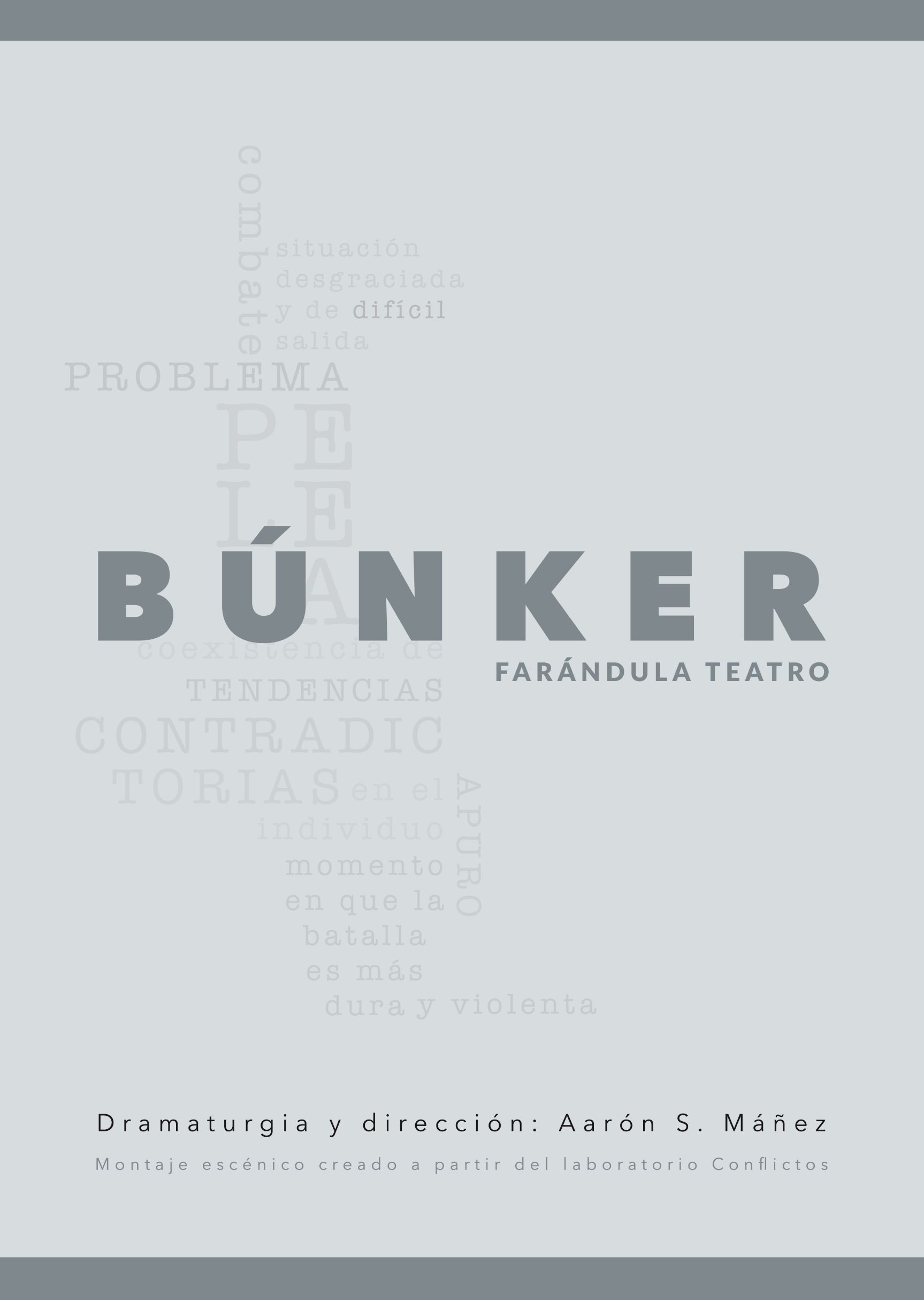 Acercamos el tema de los conflictos personales con “Búnker” en Artea Espai