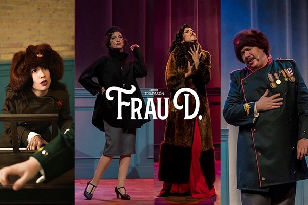Swing, cabaré, himnos soviéticos, tango y hasta chachachá en las últimas 4 funciones de la comedia musical ‘Frau D.’
