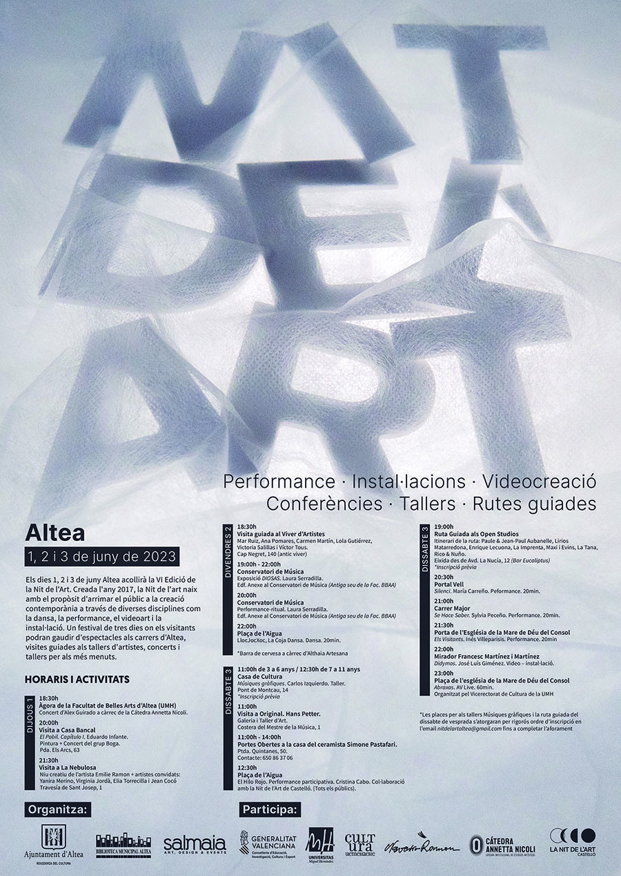 Altea celebra la VI Edición de la Nit de l’Art