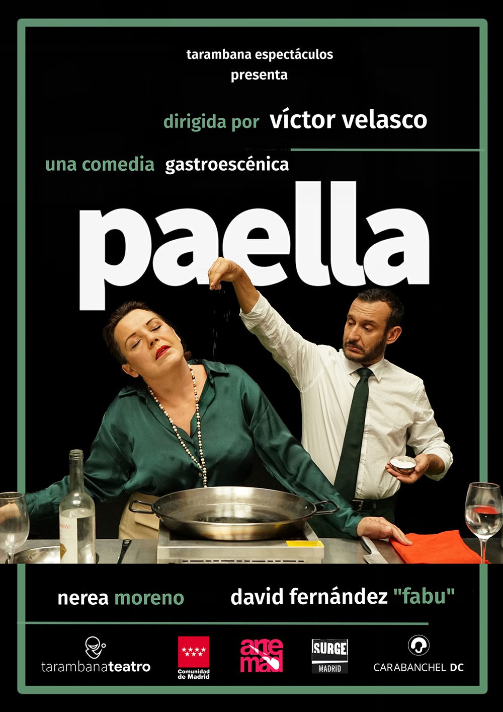 Sala Russafa acoge la cocción de Paella, una experiencia gastroescénica, Premio al Mejor Espectáculo en Indifest