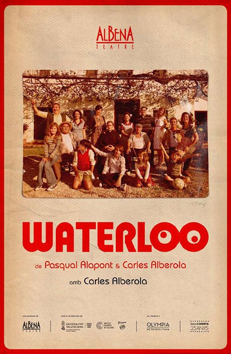 Sala Russafa acoge el estreno en Valencia de Waterloo, una comedia de Albena Teatre sobre la familia y los recuerdos