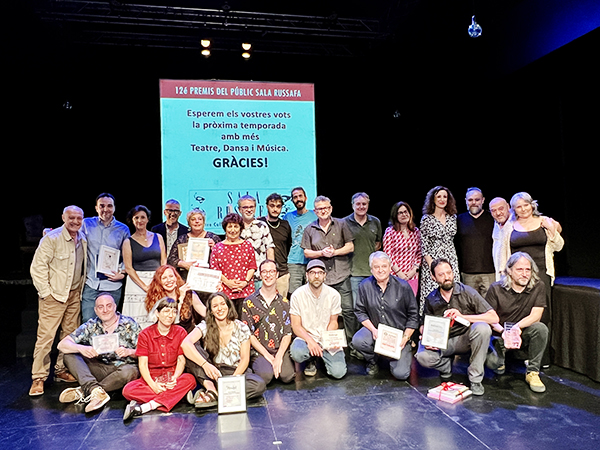 Los Premios del Público de Sala Russafa reconocen a ‘Waterloo’, de Albena Teatre, como Mejor Espectáculo Valenciano