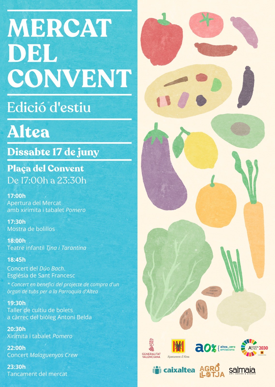 Vuelve el Mercat del Convent de Altea en su edición de verano