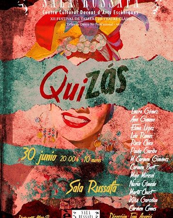 Sala Russafa despide su XII temporada con el estreno absoluto de la muestra de danza quiZÁS!