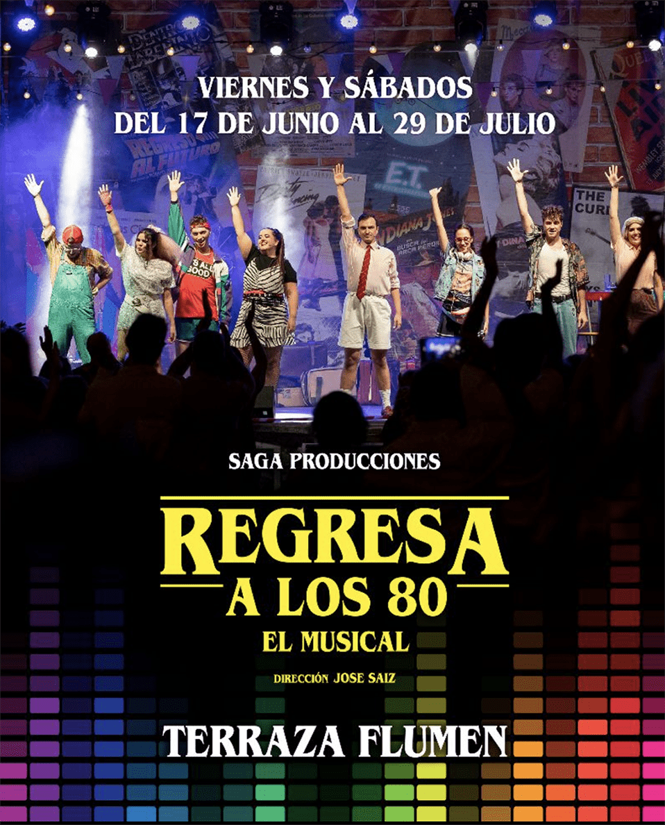 ‘Regresa a los 80’ en la Terraza Flumen