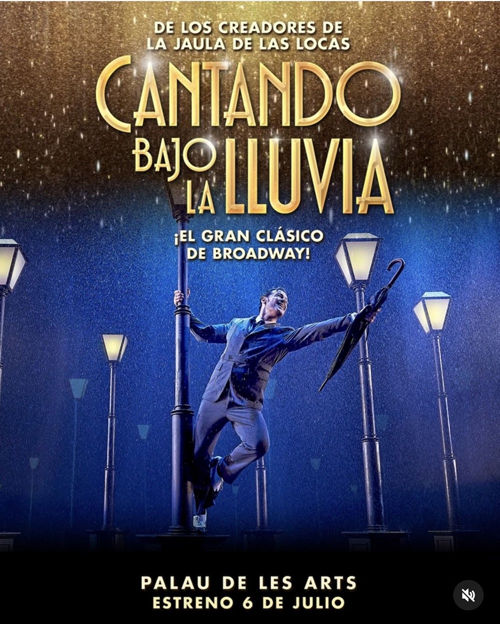 El musical “CANTANDO BAJO LA LLUVIA” llega a Valencia