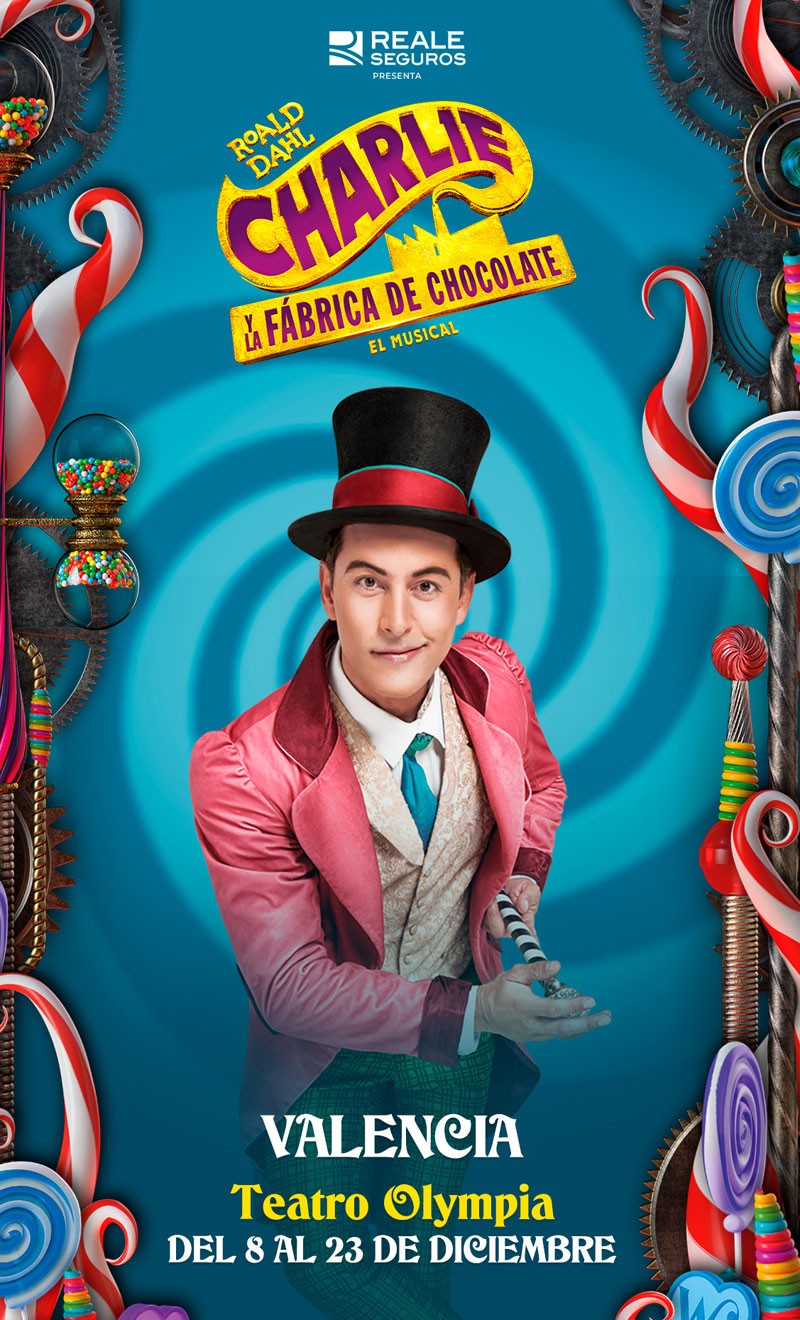 El exitoso musical Charlie y la Fábrica de Chocolate llega a Valencia de la mano de LETSGO