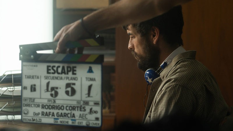 Finaliza el rodaje de  ESCAPE,  la nueva película de Rodrigo Cortés  protagonizada por Mario Casas