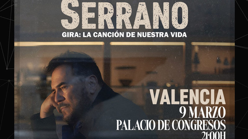 Ismael Serrano presentará su nueva gira  “La canción de nuestra vida” en E! Fest Valencia