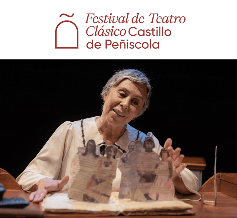 Miriam Díaz-Aroca dando vida a la madre de Lorca, y un Cervantes nunca antes estrenado, cierran el XXVI Festival de Teatro Clásico de Peñíscola