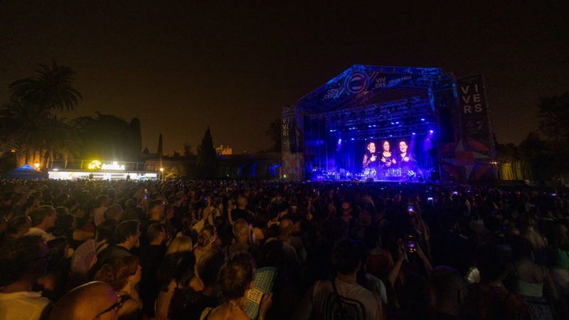 Más de 55.000 personas disfrutan de los conciertos de Viveros