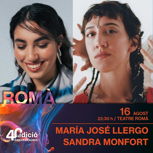 María José Llergo, L’Arpeggiata y Maria del Mar Bonet llegan a Sagunt a Escena