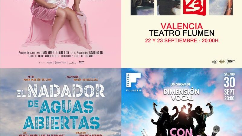 Descubre la nueva programación del Teatro Flumen