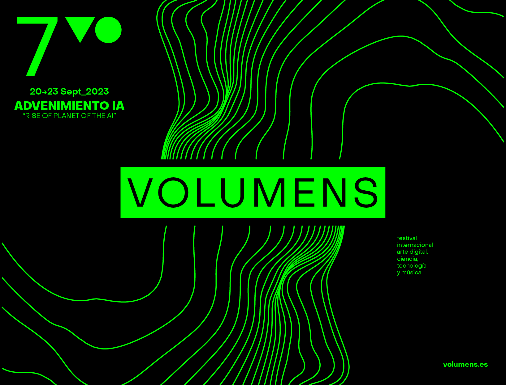 VOlumens anuncia la destacada alineación de artistas para su séptima edición