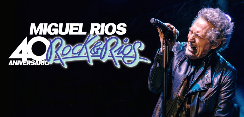 Concierto de Miguel Ríos Gira 40 Aniversario Rock&Ríos en Valencia
