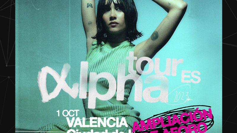 Se amplía el aforo del concierto de Aitana en Valencia por modificaciones en la producción del concierto
