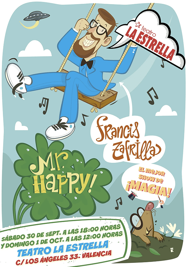 “Mr. Happy!” llega a Valencia