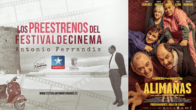 JORDI SÁNCHEZ Y PEP ANTÓN GÓMEZ PRESENTAN “ALIMAÑAS” EN KINEPOLIS VALENCIA