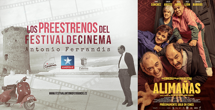 JORDI SÁNCHEZ Y PEP ANTÓN GÓMEZ PRESENTAN “ALIMAÑAS” EN KINEPOLIS VALENCIA