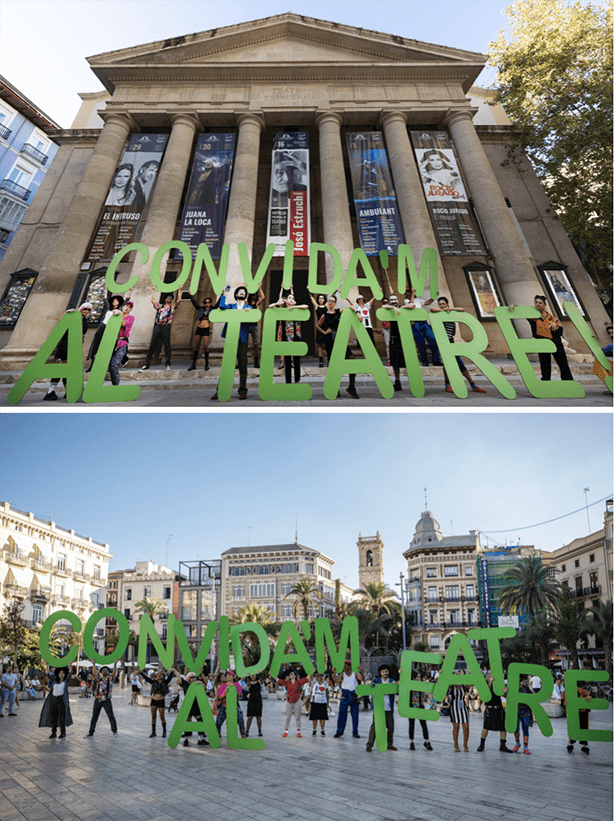 El inicio de la temporada de artes escénicas valenciana toma las calles de Valencia y Alicante