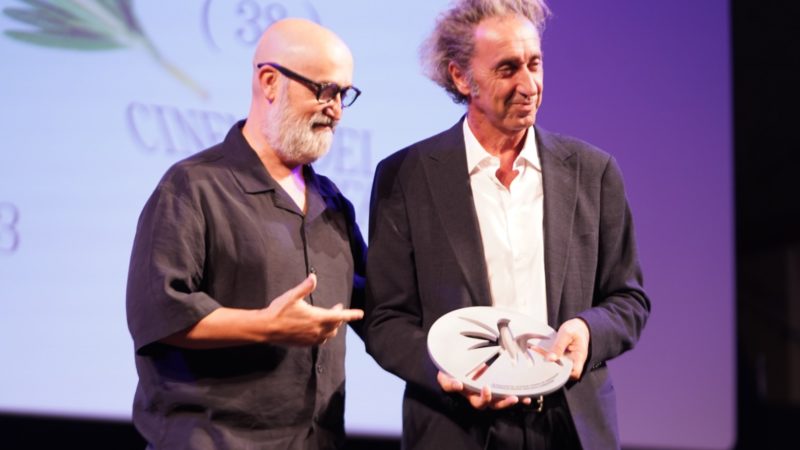Paolo Sorrentino recoge la Palmera de Honor de la 38ª Mostra de València