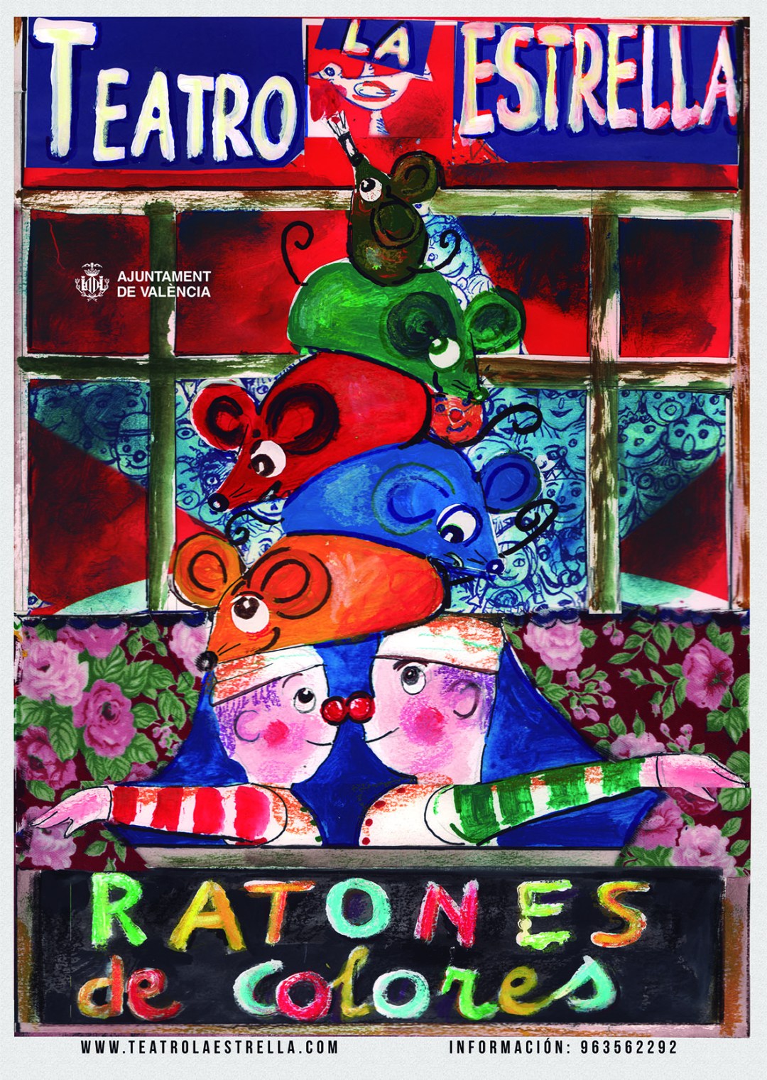 “RATONES DE COLORES” de  Cía. Teatro la Estrella