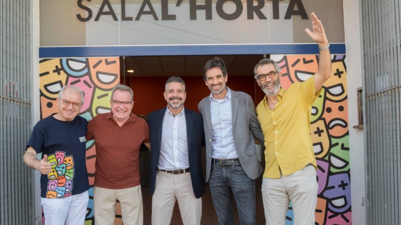 La Sala L’Horta arranca la temporada con la presentación de su “museo al aire libre” y la celebración del Premio Nacional para L’Horta Teatre