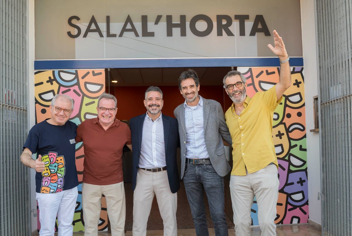 La Sala L’Horta arranca la temporada con la presentación de su “museo al aire libre” y la celebración del Premio Nacional para L’Horta Teatre