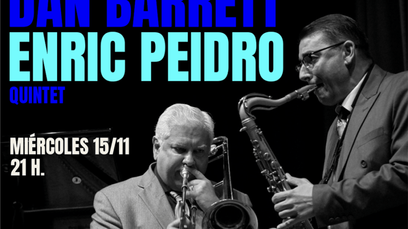 La primera división del jazz clásico llega a Marino Jazz de la mano de The Dan Barrett-Enric Peidro Quintet