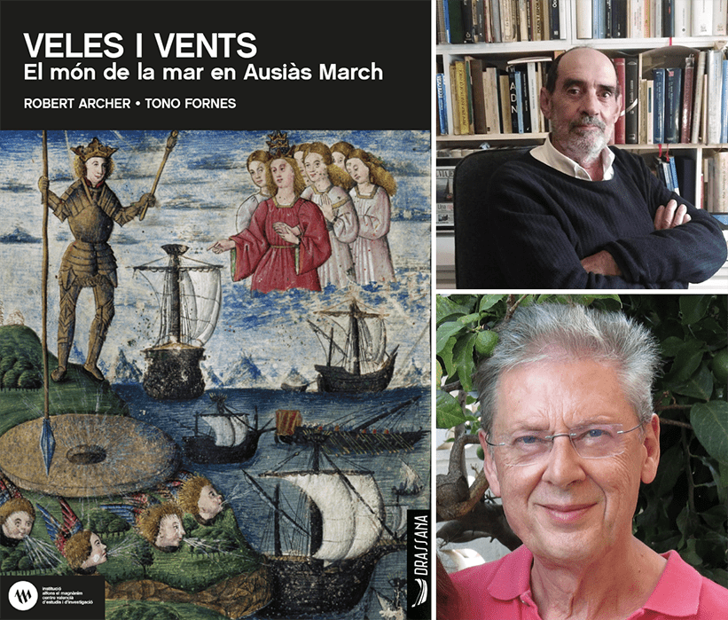 “Veles i vents: el món del mar en Ausiàs March”, de Robert Archer y Tono Fornes, se presenta en Dénia