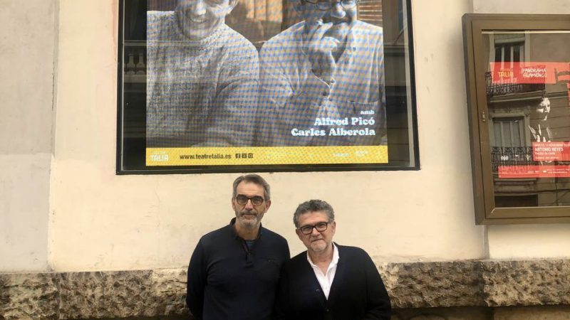 Carles Alberola y Alfred Picó protagonizan “L’últim ball”, una comedia sobre la felicidad, el teatro y las segundas oportunidades