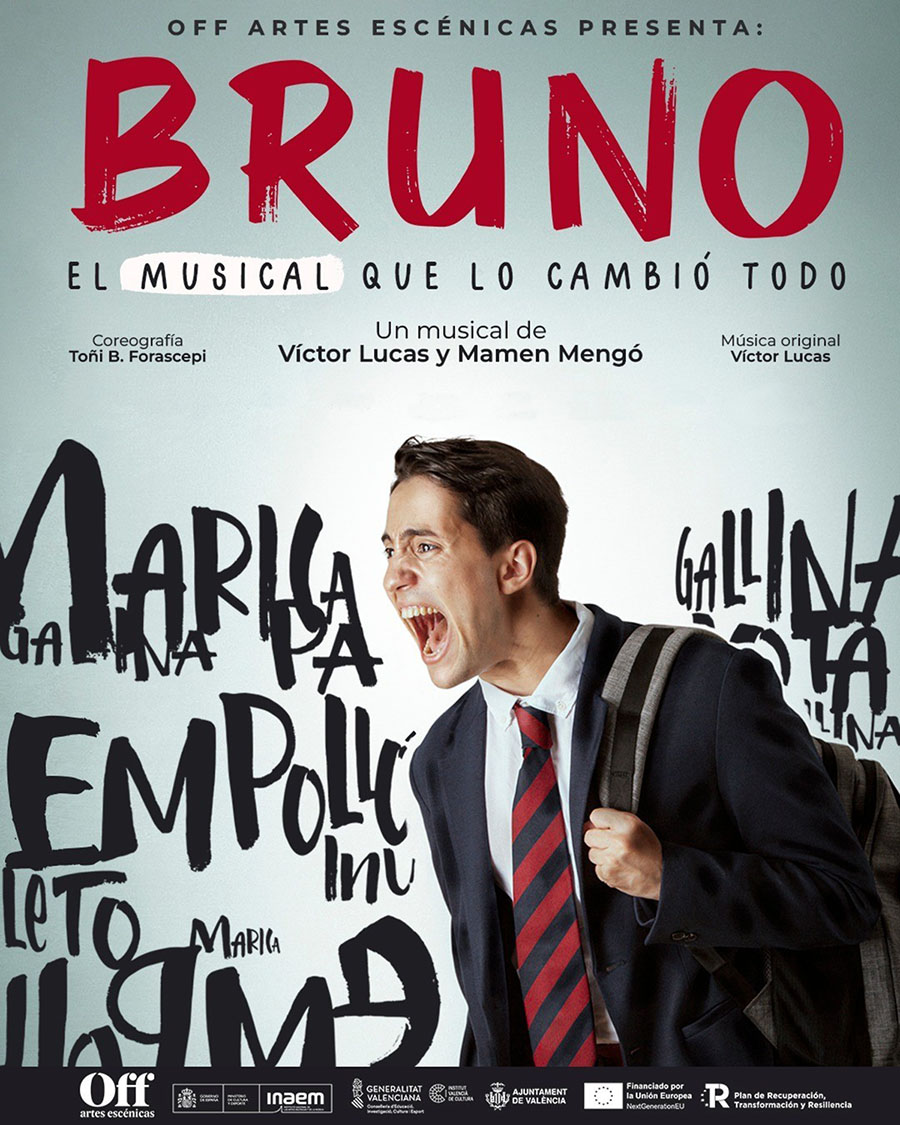 Bruno, el musical, desata la revolución volviendo a la Sala Off en una 2ª temporada
