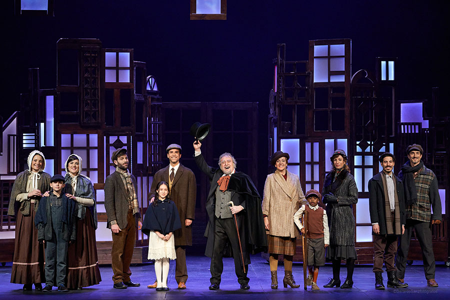 Rambleta acoge ‘Cuento de Navidad’ de Dickens, con Fernando Cayo en la piel del Sr. Scrooge