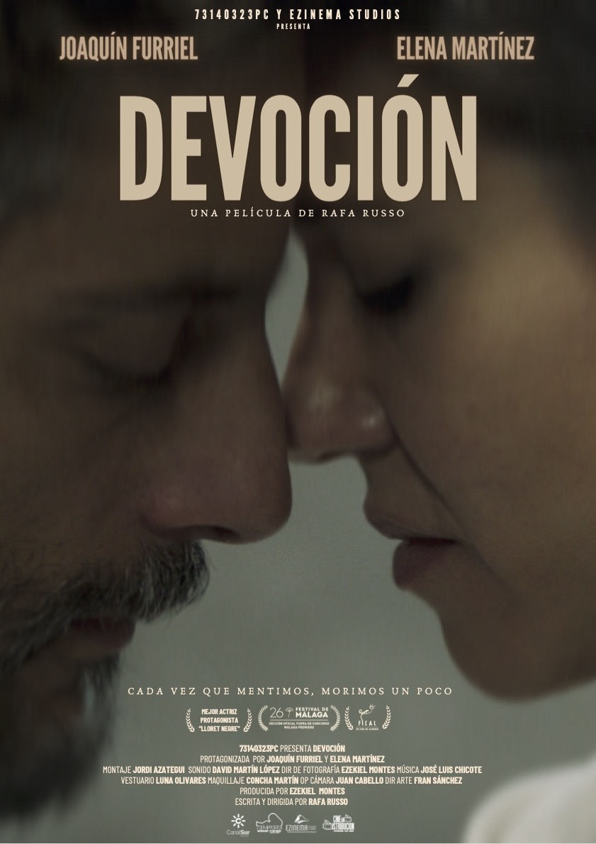‘DEVOCIÓN’, protagonizada por Joaquín Furriel y Elena Martínez, se estrena en cines el próximo 15 de diciembre