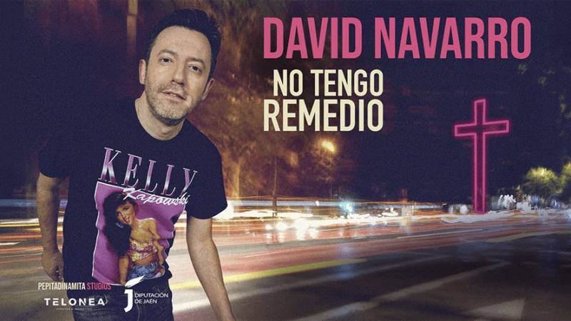 DAVID NAVARRO presenta NO TENGO REMEDIO en el Flumen