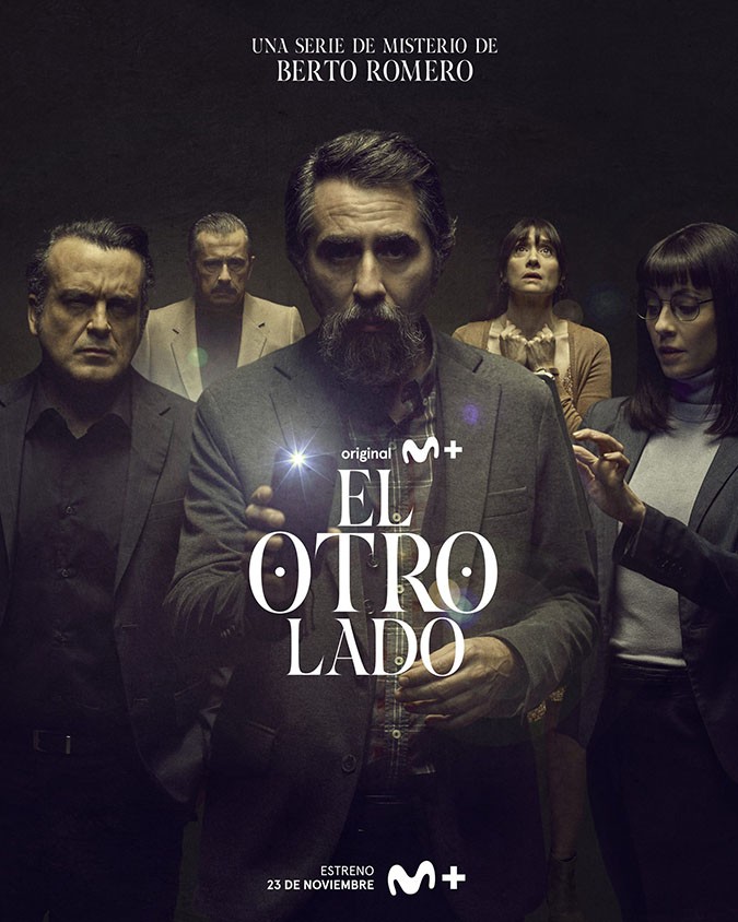 ‘El otro lado’, la nueva serie original Movistar Plus+ creada y protagonizada por Berto Romero, presenta sus carteles oficiales