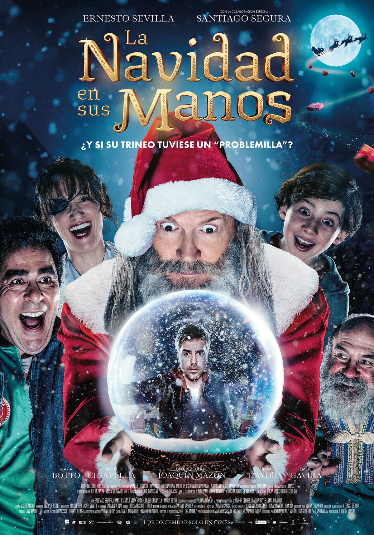 ERNESTO SEVILLA, MARÍA BOTTO Y JOAQUÍN MAZÓN PRESENTAN “LA NAVIDAD EN SUS MANOS” EN KINEPOLIS VALENCIA