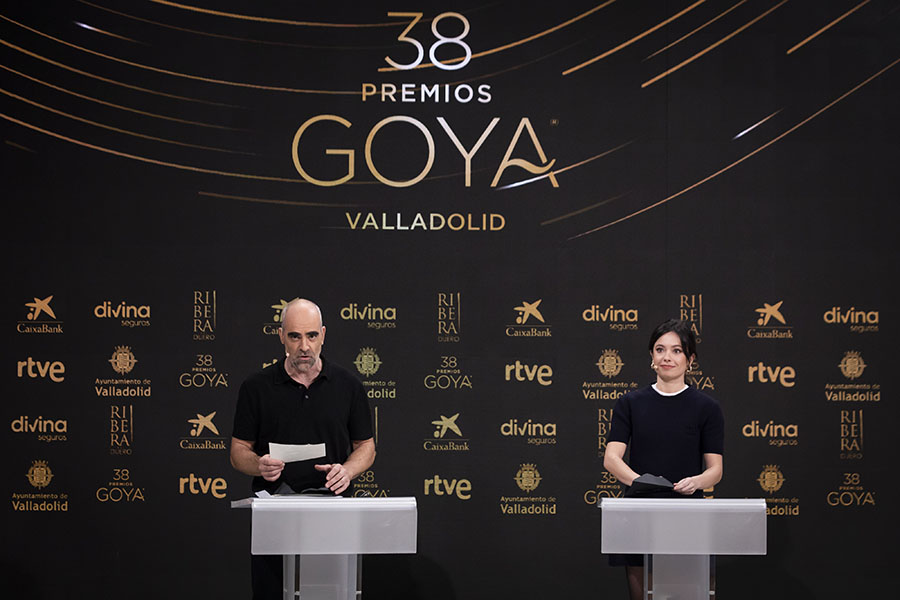 Nominados y nominadas a los 38 Premios Goya