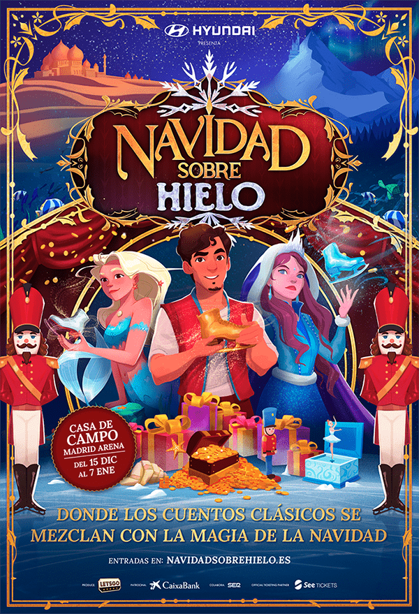 Llega a Madrid Navidad sobre Hielo, un espectáculo para soñar en familia