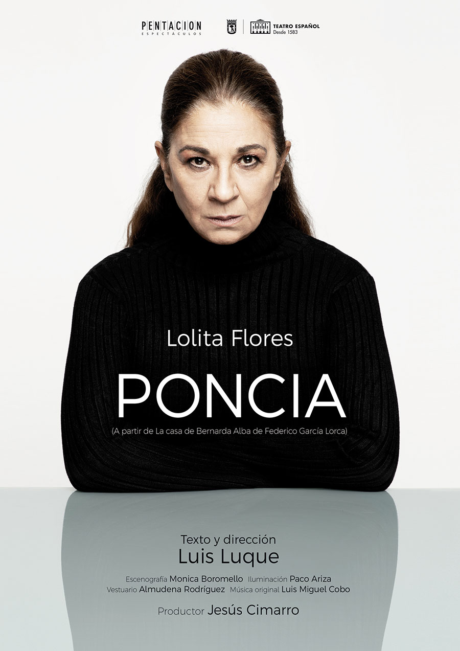 “Poncia” llega al Teatro Olympia de Valencia protagonizada por Lolita Flores bajo la dirección de Luis Luque