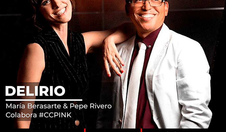 María Berasarte & Pepe Rivero junto al Coro CCPink en el Teatro Chapí